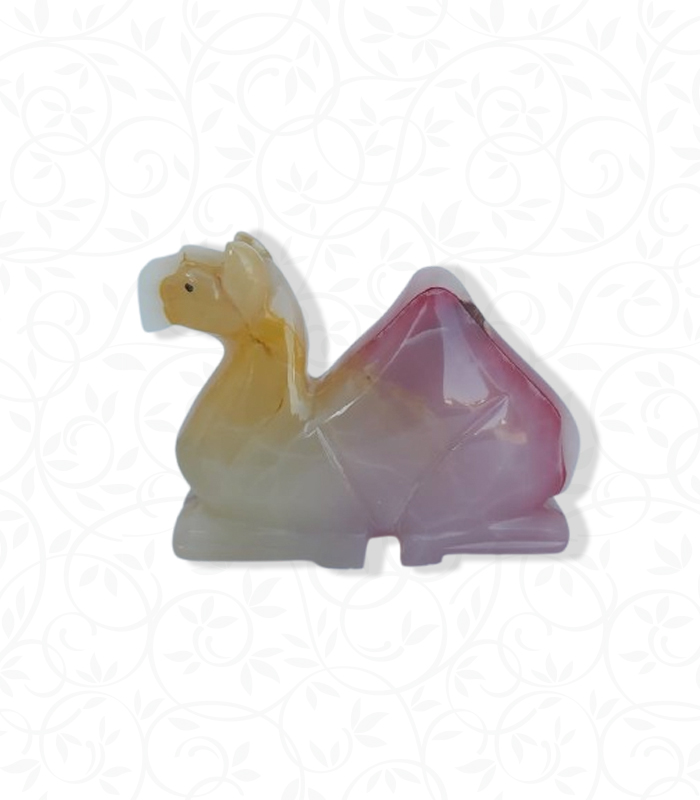 Onyx Porta Camel Incense Holder - 8x6cm
